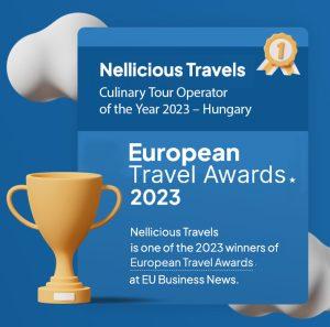 Your Budapest tour guide Nellicious Travels is one of the winners of European Travel Award 2023!